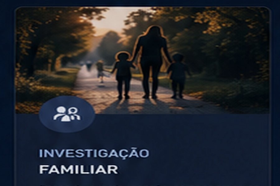 Família em ambiente externo